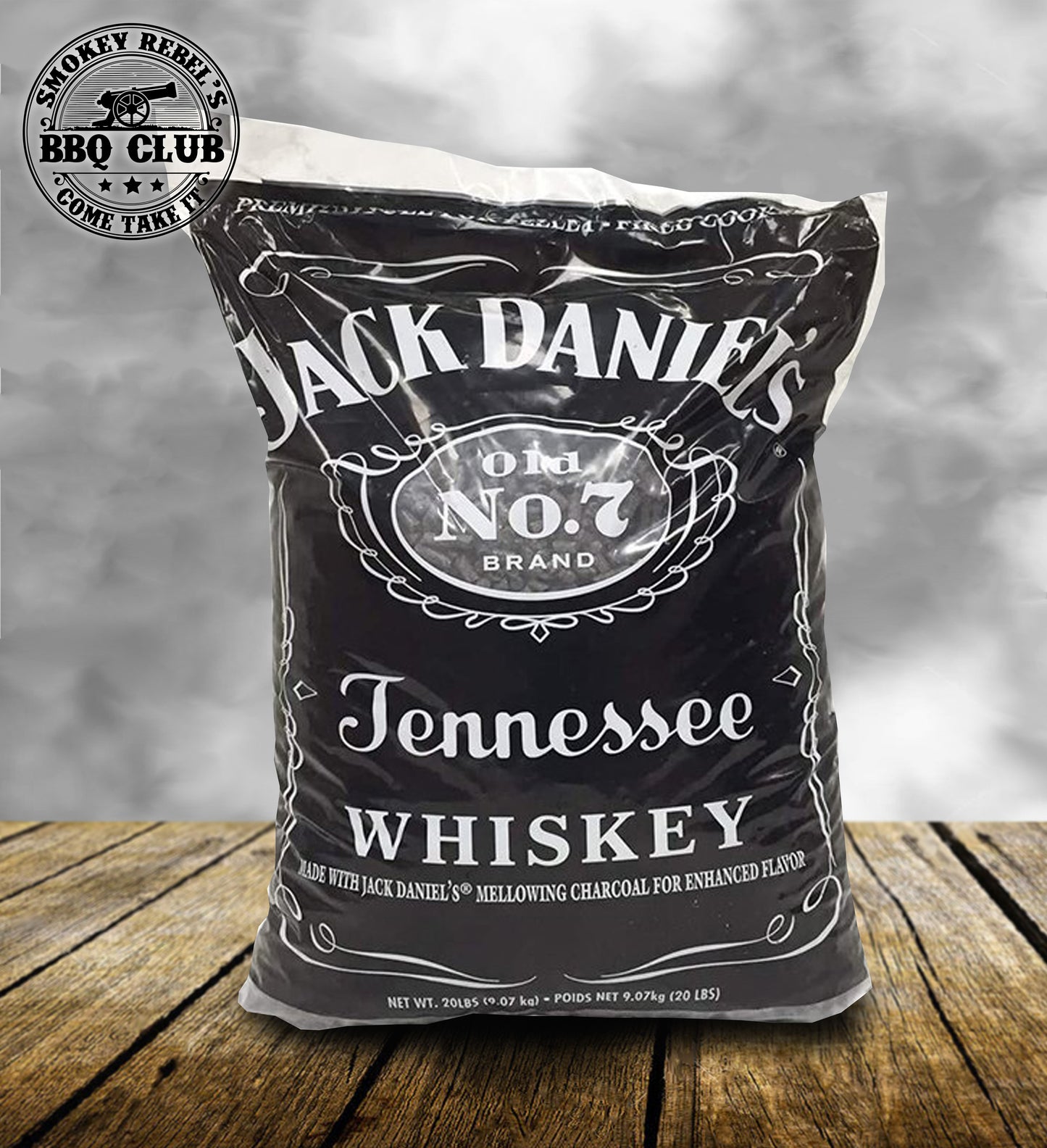 BBQrs Delight Pellets - 9kg Jack Daniel's