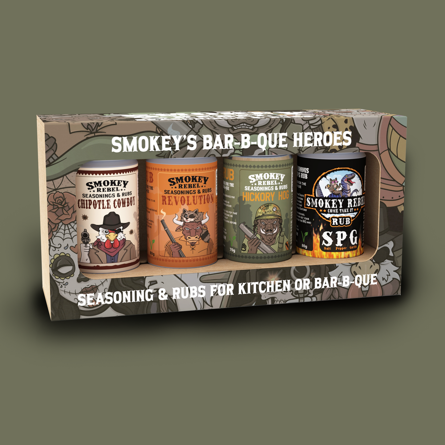 BBQ Heroes Mini Can Experience Set