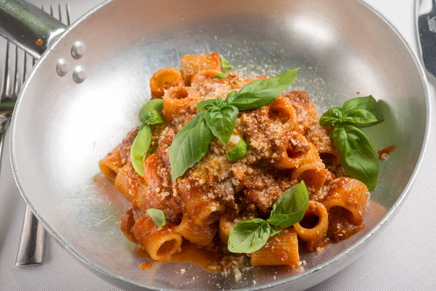 Image of Smokey Rebel style bolognaise in a pan