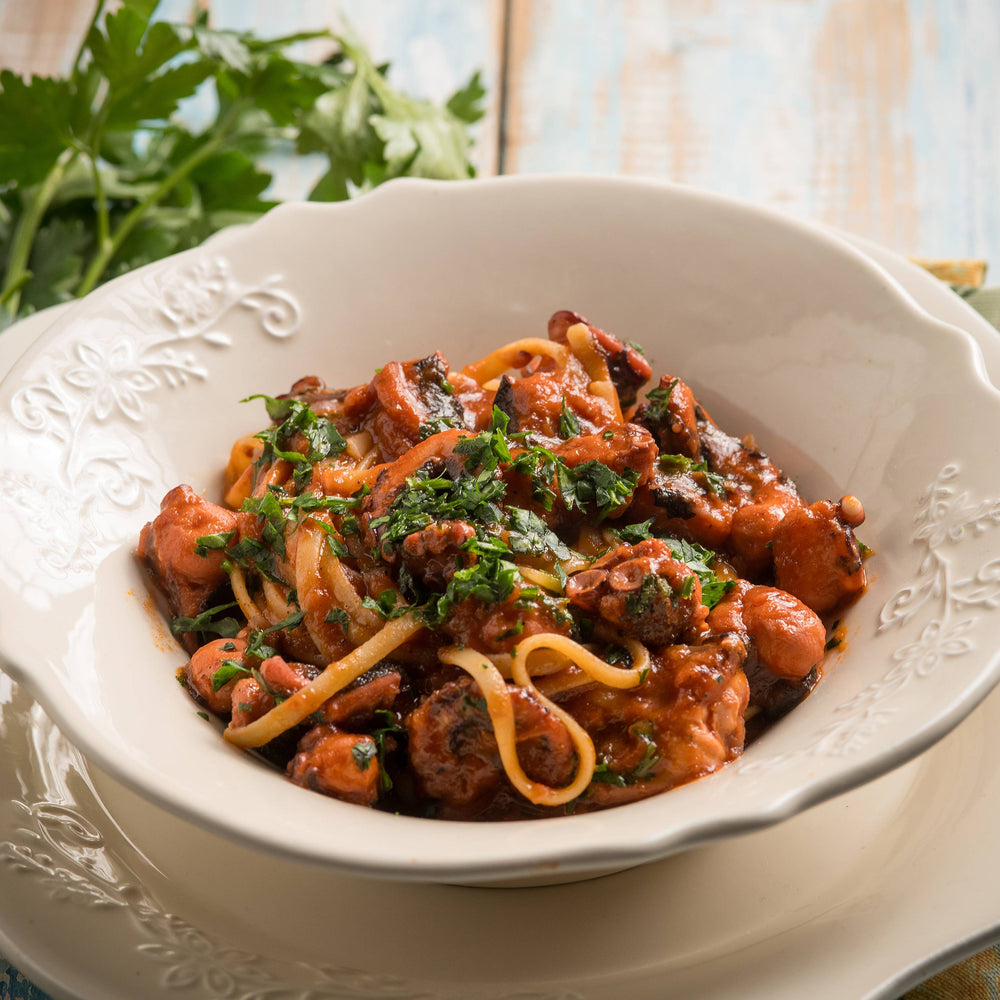 Greek Octopus Pasta