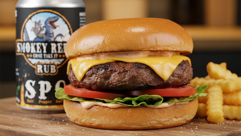 Classic Burger and Fries