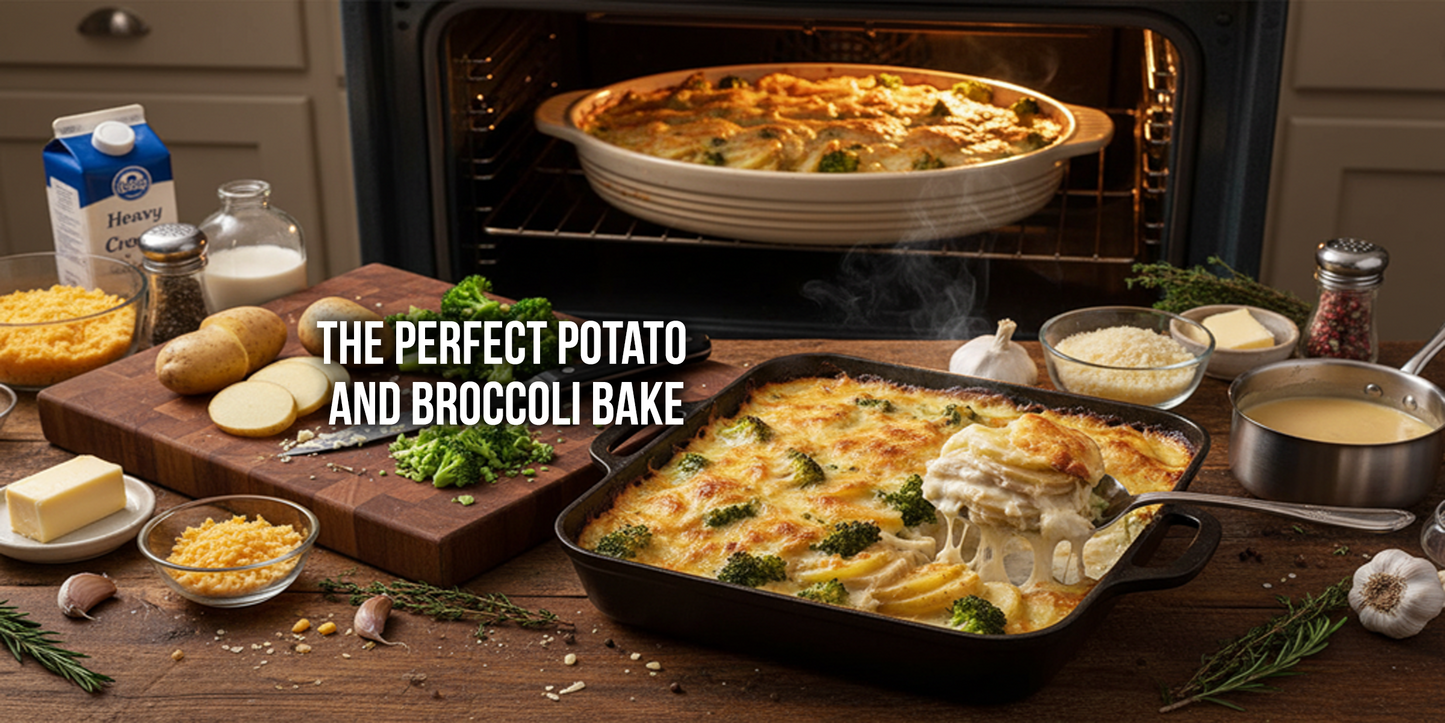 The Perfect Potato and Broccoli Bake
