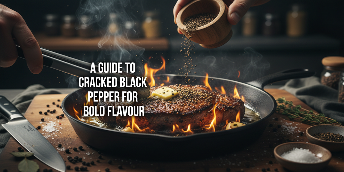 A Guide to Cracked Black Pepper for Bold Flavour