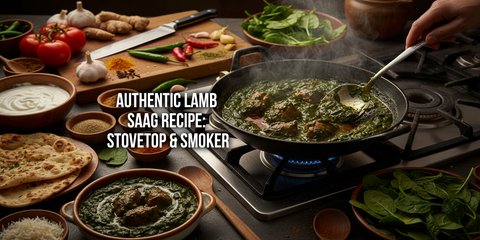 Authentic Lamb Saag Recipe: Stovetop & Smoker