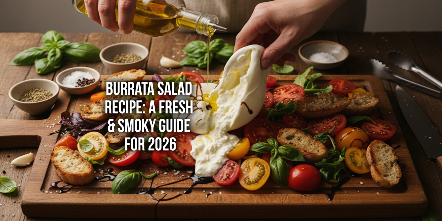 Burrata Salad Recipe: A Fresh & Smoky Guide for 2026