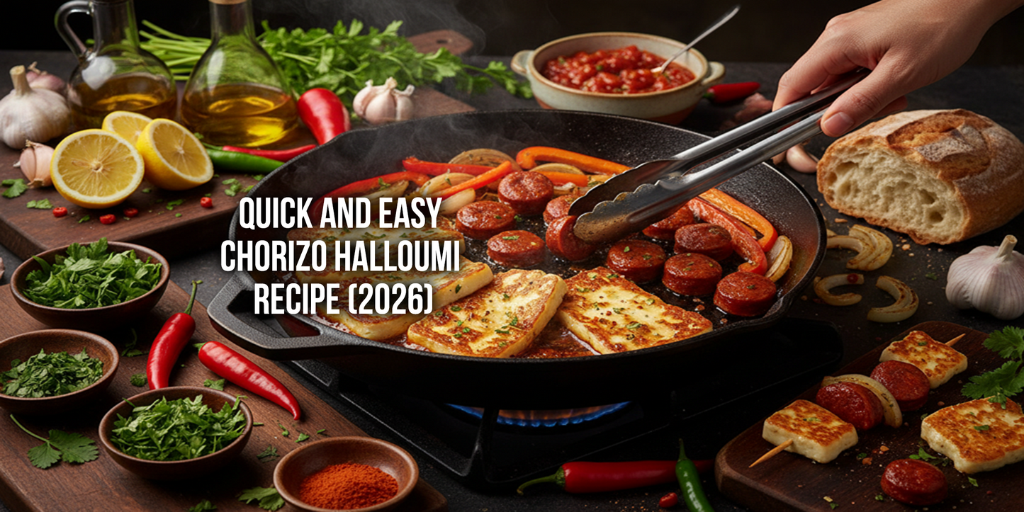 Quick and Easy Chorizo Halloumi Recipe (2026)