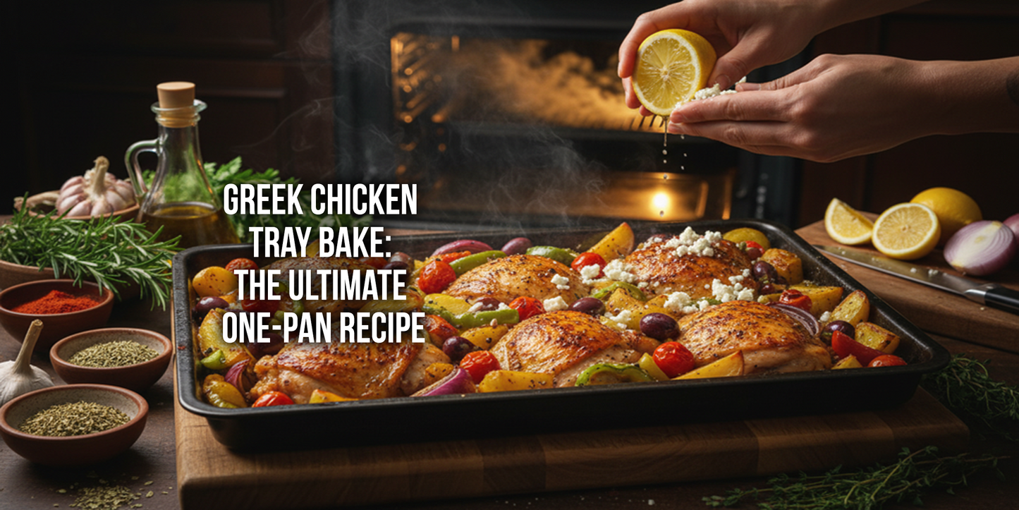 Greek Chicken Tray Bake: The Ultimate One-Pan Recipe