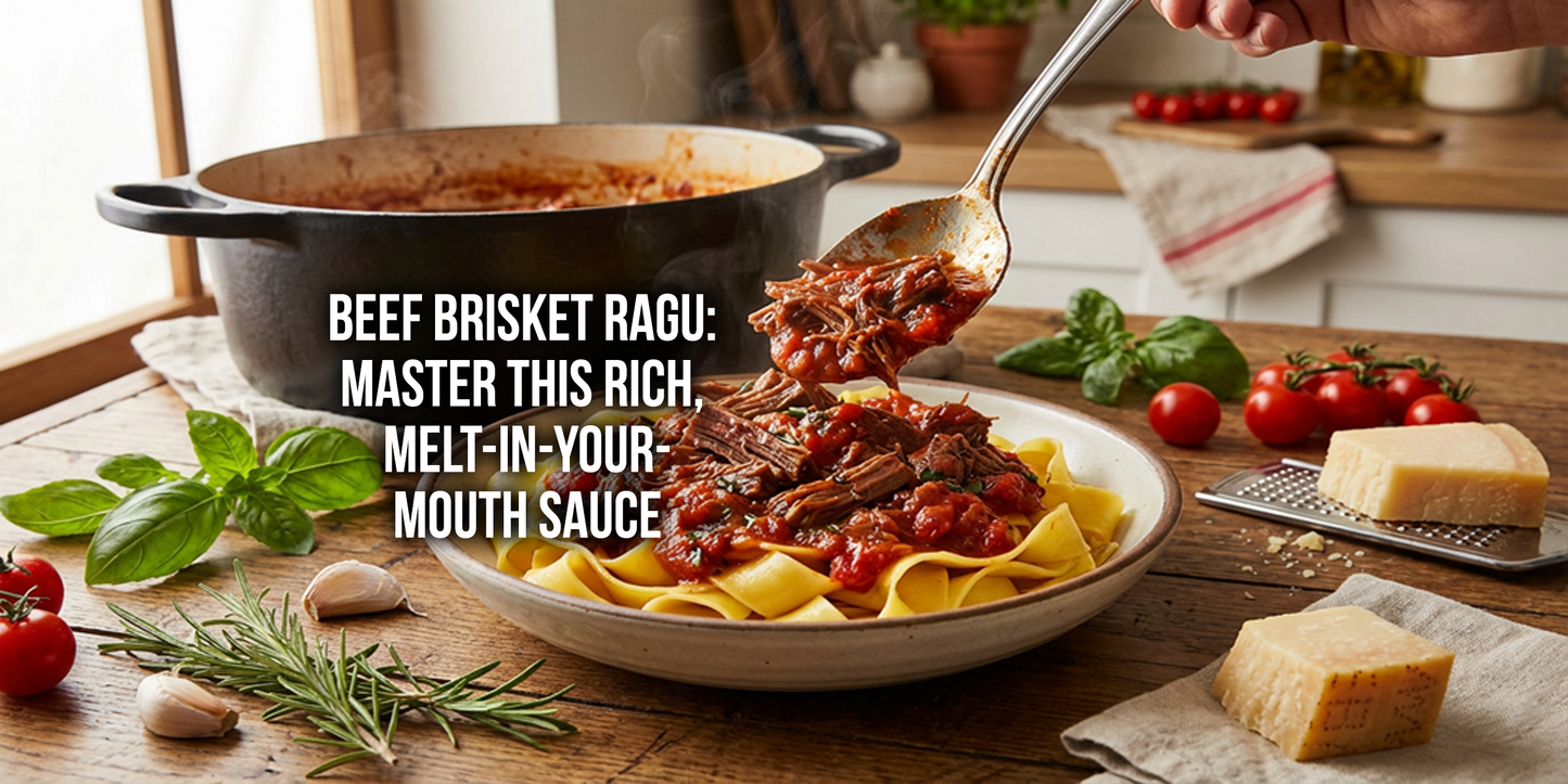 Beef Brisket Ragu: Master This Rich, Melt-In-Your-Mouth Sauce