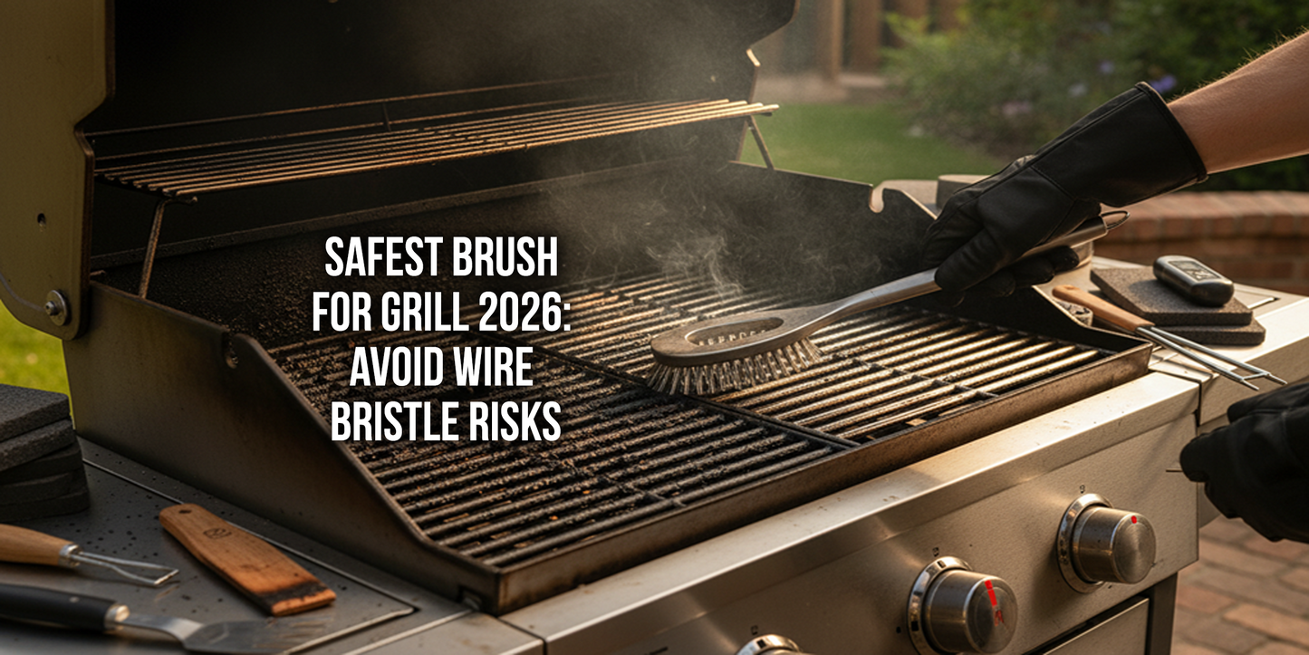 Safest Brush for Grill 2026: Avoid Wire Bristle Risks