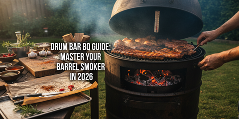 Drum Bar BQ Guide: Master Your Barrel Smoker in 2026