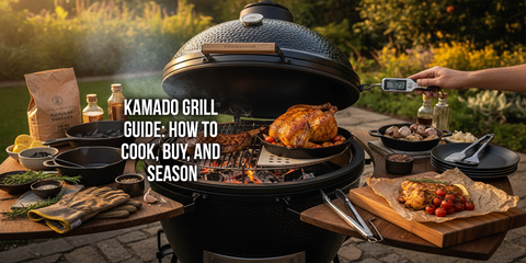 Kamado Grill Guide: How to Cook, Buy, and Season