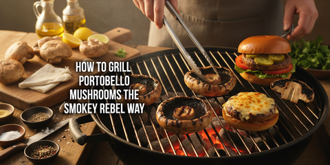 How to Grill Portobello Mushrooms the Smokey Rebel Way