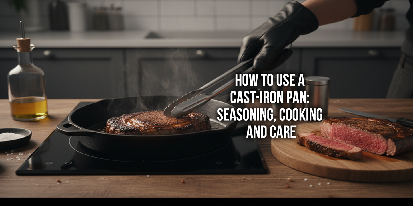 How to Use a Cast-Iron Pan: Seasoning, Cooking and Care