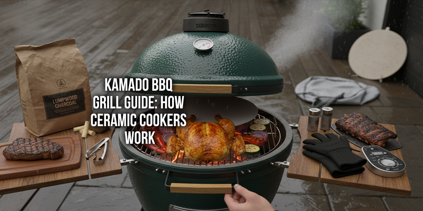 Kamado BBQ Grill Guide: How Ceramic Cookers Work
