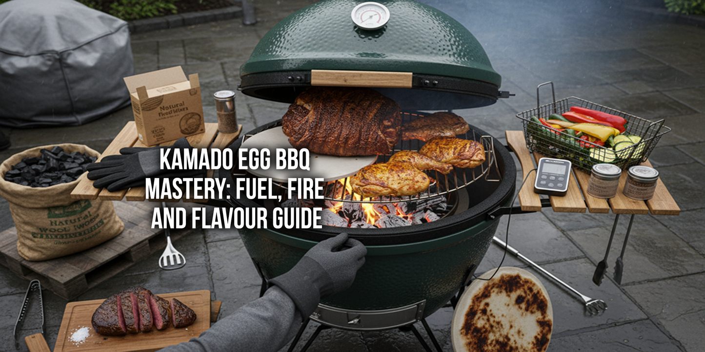 Kamado Egg BBQ Mastery: Fuel, Fire and Flavour Guide