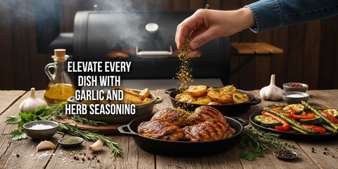 Elevate Every Dish with Garlic and Herb Seasoning