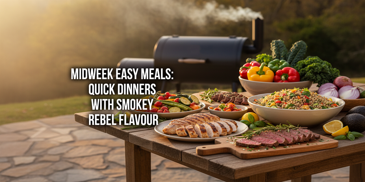 Midweek Easy Meals: Quick Dinners with Smokey Rebel Flavour