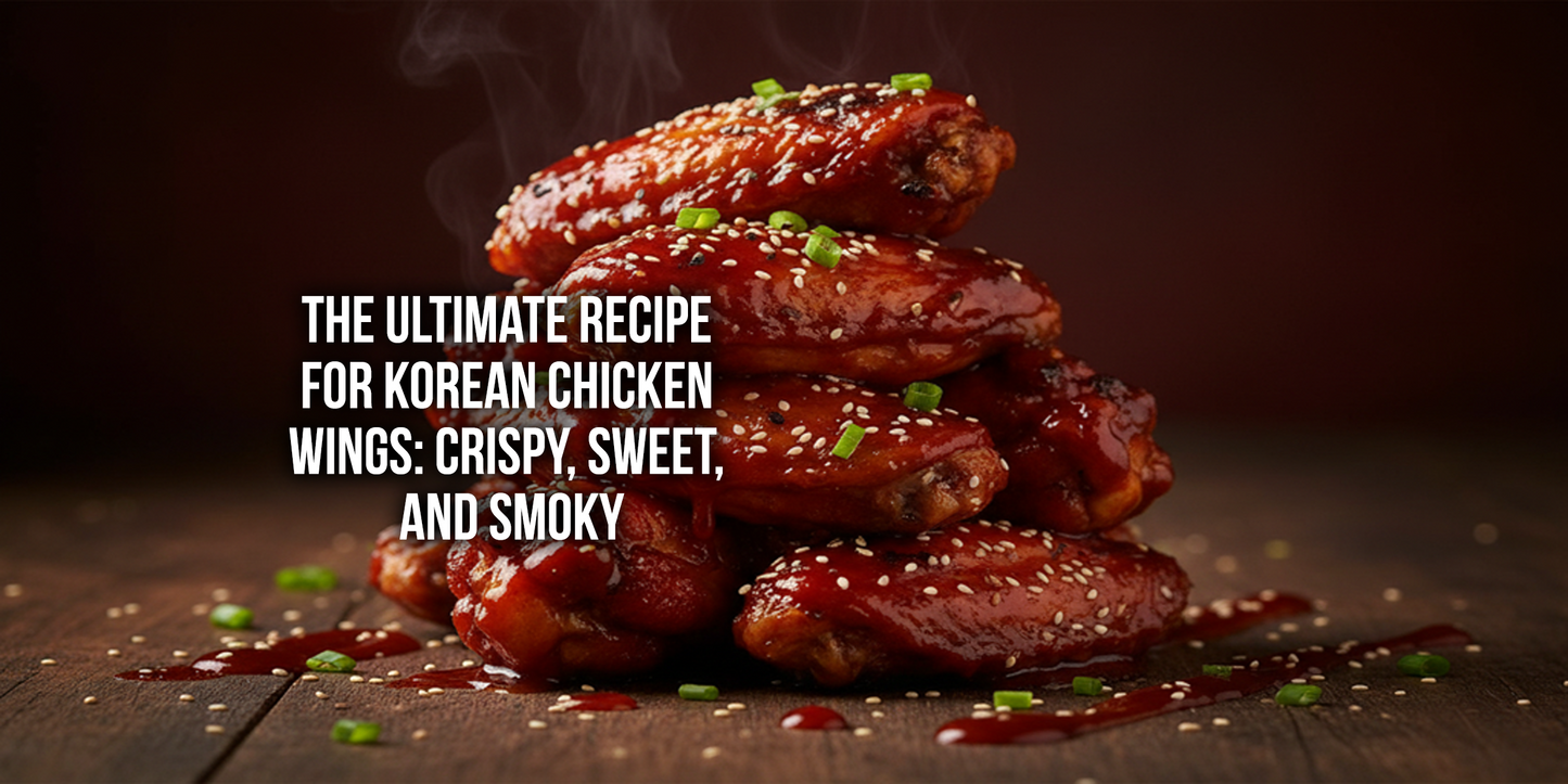 The Ultimate Recipe for Korean Chicken Wings: Crispy, Sweet, and Smoky