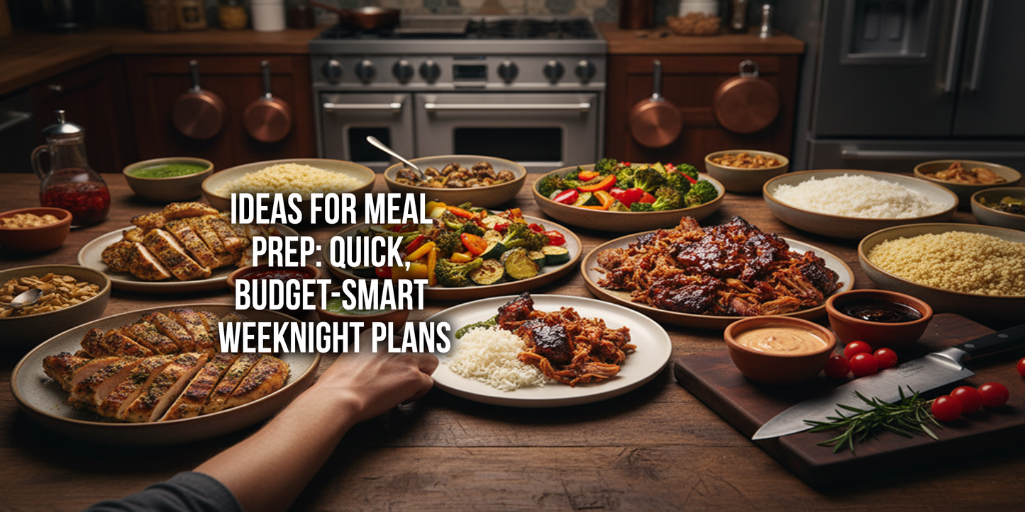 Ideas for meal prep: Quick, Budget-Smart Weeknight Plans