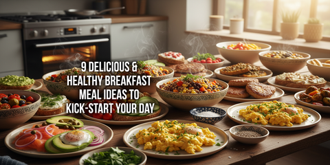 9 Delicious & Healthy Breakfast Meal Ideas to Kick-Start Your Day