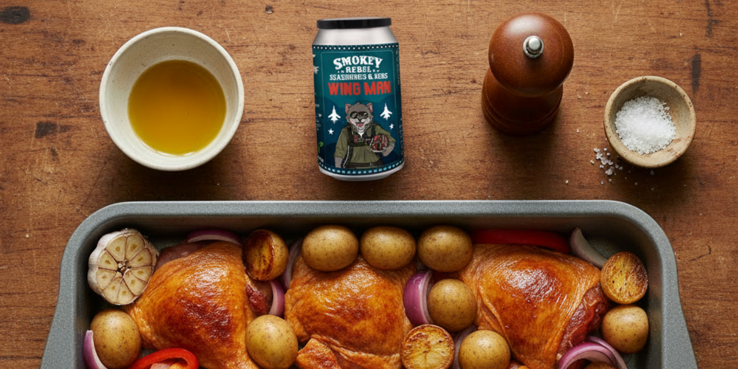 Wingman Chicken Thigh Traybake