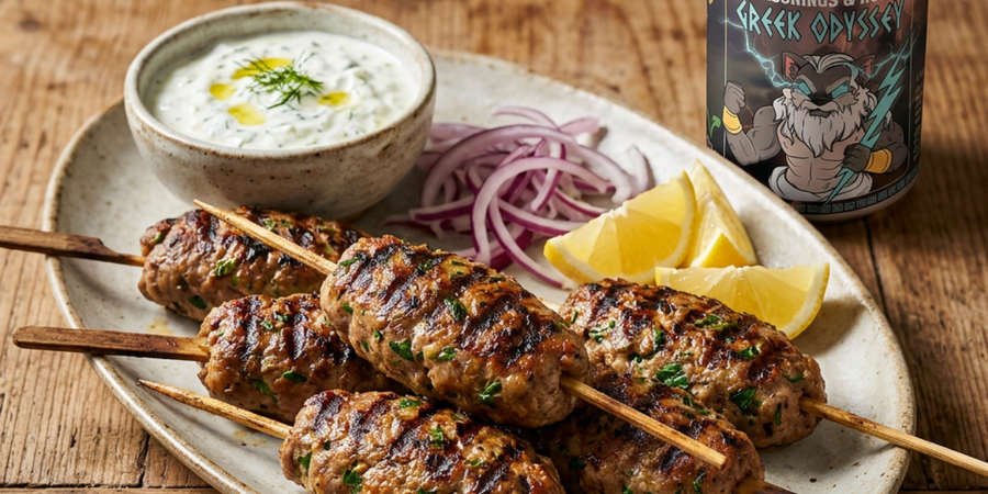 Greek Odyssey Lamb Koftas