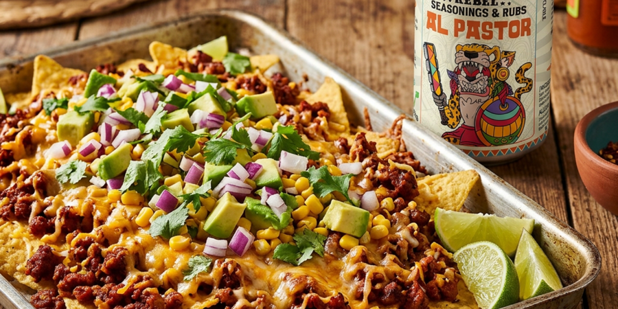 Al Pastor Loaded Nachos