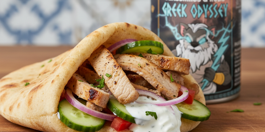 Greek Odyssey Pork Gyros