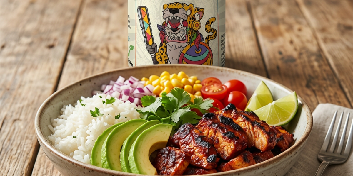 Taco Bowl Recipe UK | Healthy Al Pastor Rice Bowl – Smokey Rebel