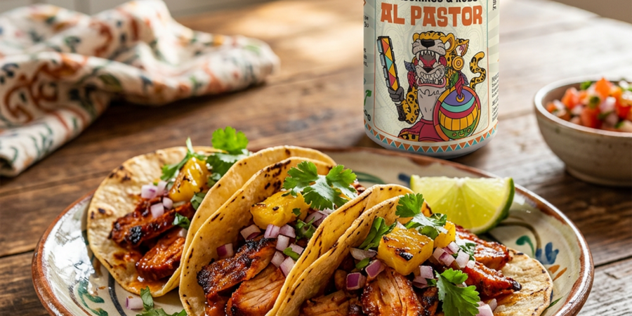 Al Pastor Pork Tacos