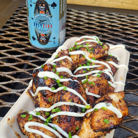 How to Make Christmas Chicken Wings with Smokey Rebel Rubs