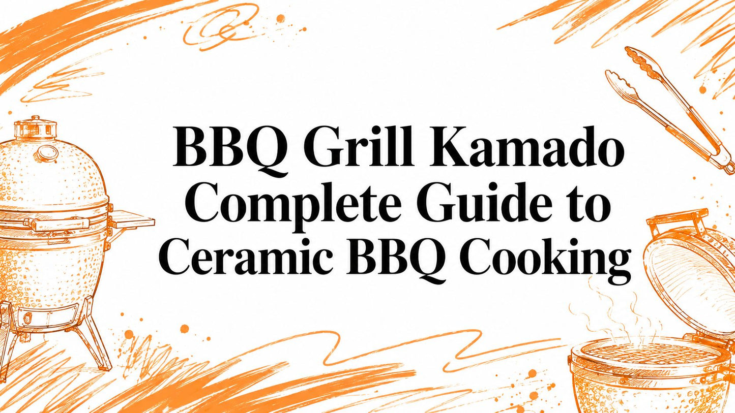 BBQ Grill Kamado Complete Guide to Ceramic BBQ Cooking