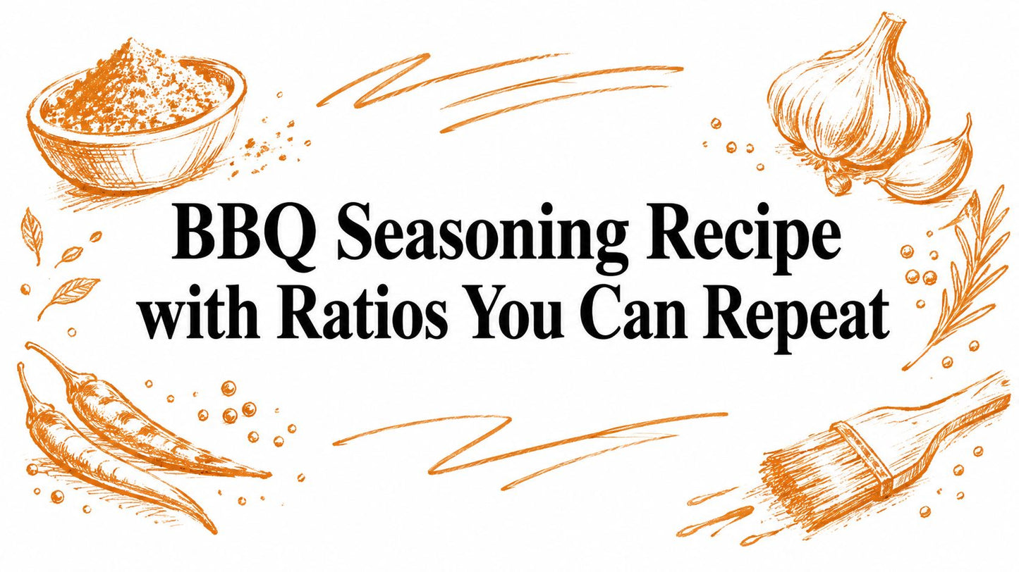 BBQ Seasoning Recipe with Ratios You Can Repeat
