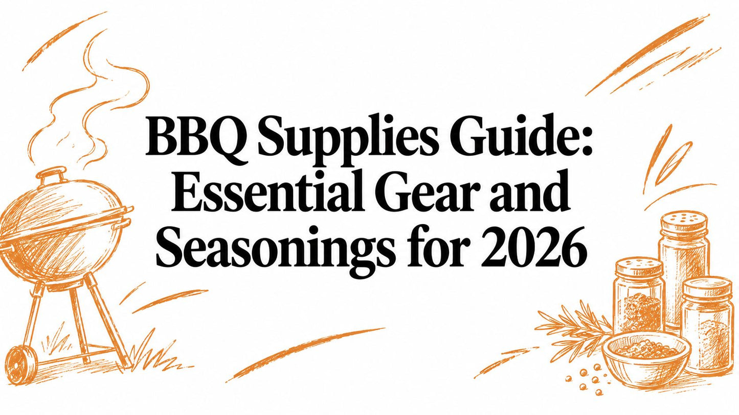 BBQ Supplies Guide: Essential Gear and Seasonings for 2026