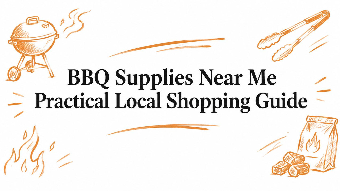BBQ Supplies Near Me Practical Local Shopping Guide