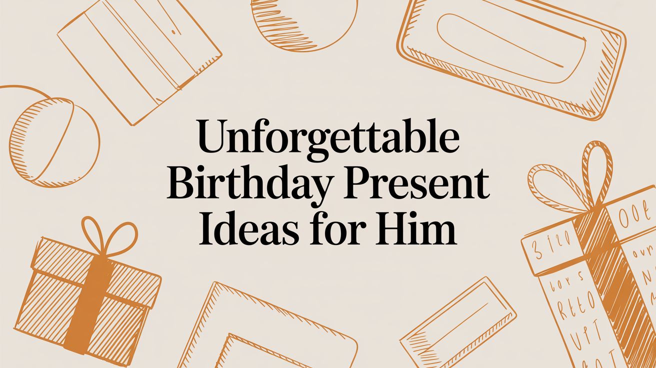 Unforgettable Birthday Present Ideas For Him