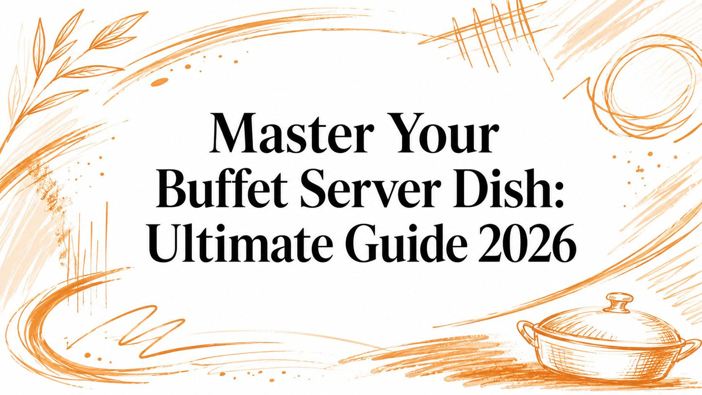 Master Your Buffet Server Dish: Ultimate Guide 2026