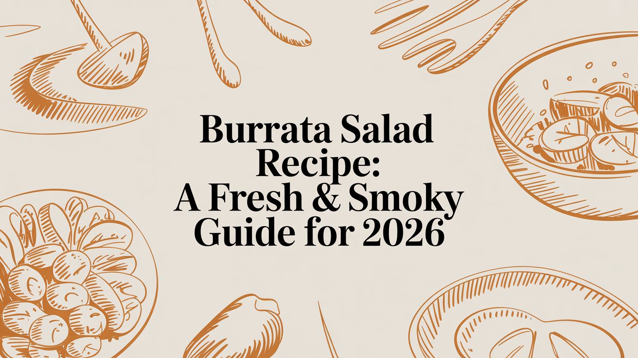 Burrata Salad Recipe: A Fresh & Smoky Guide for 2026