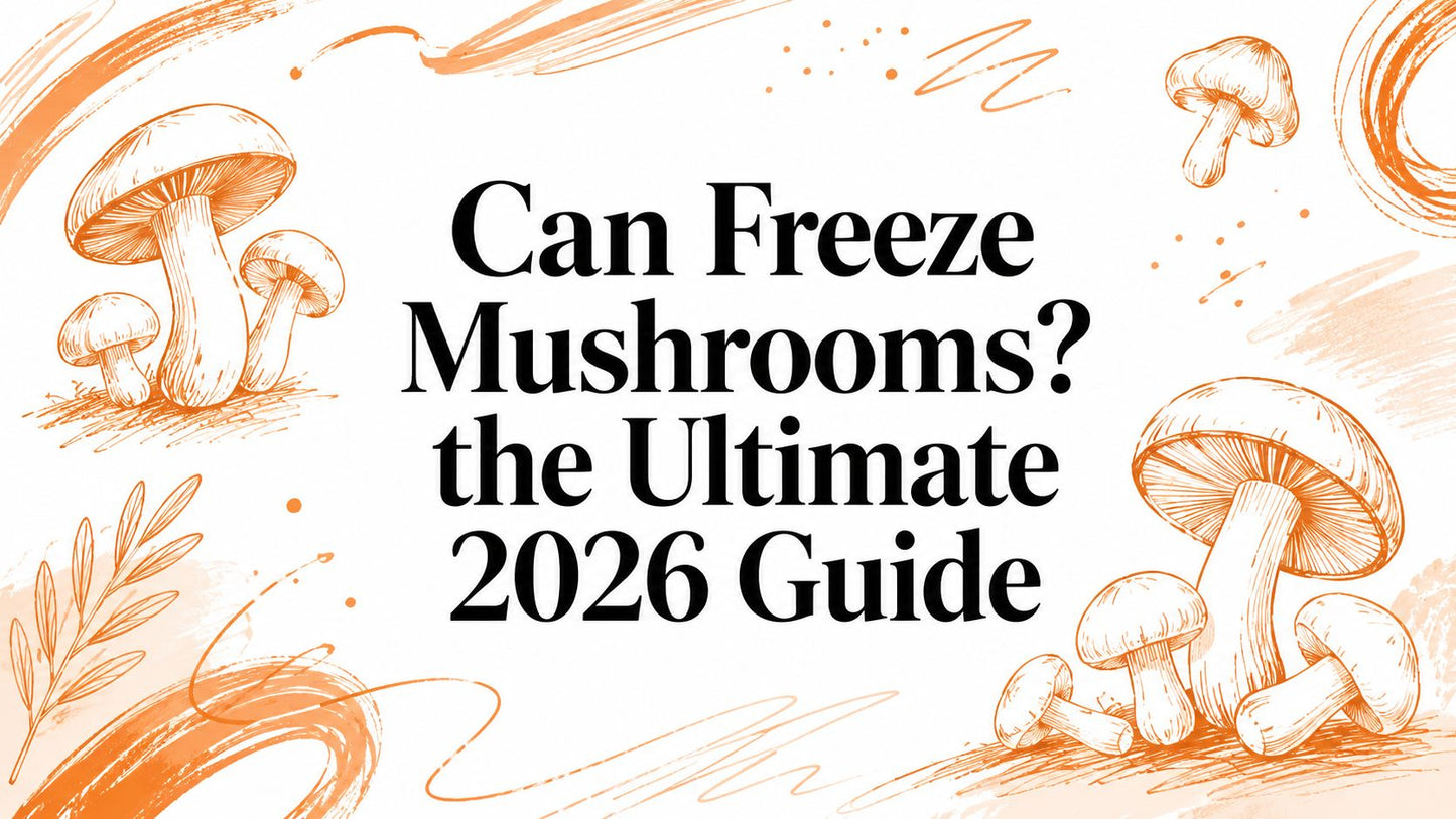 Can Freeze Mushrooms? the Ultimate 2026 Guide