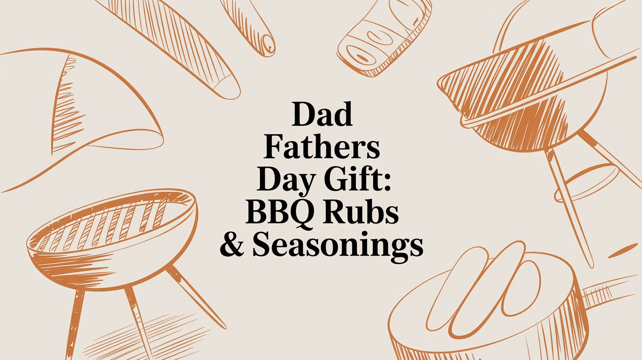 Dad Fathers Day Gift: BBQ Rubs & Seasonings