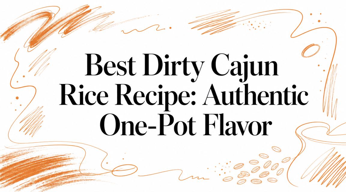 Best Dirty Cajun Rice Recipe: Authentic One-Pot Flavor