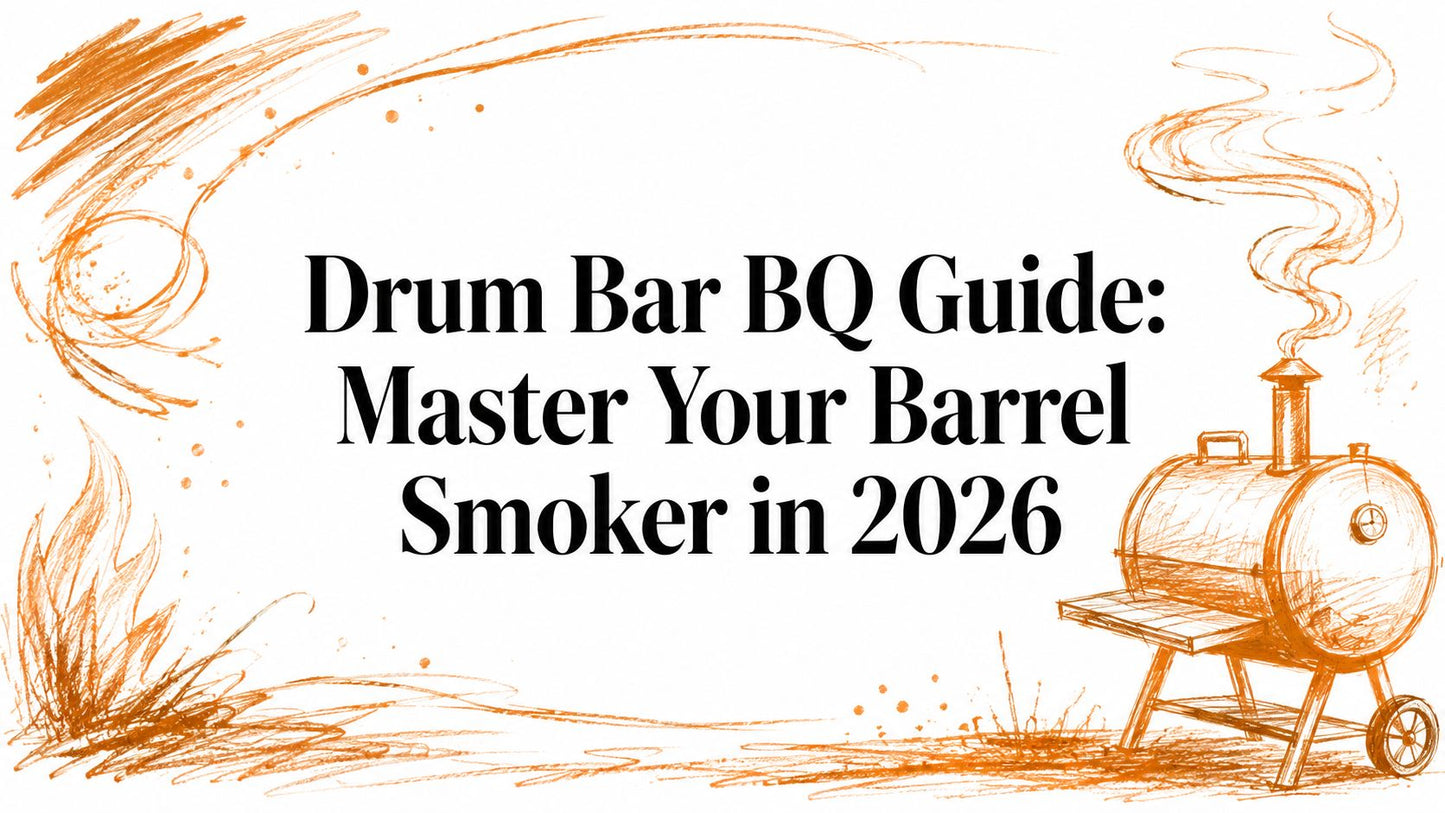 Drum Bar BQ Guide: Master Your Barrel Smoker in 2026