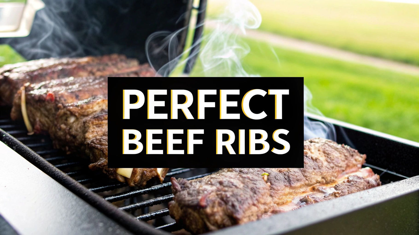 UK Guide to Perfect Beef Ribs on the Smoker