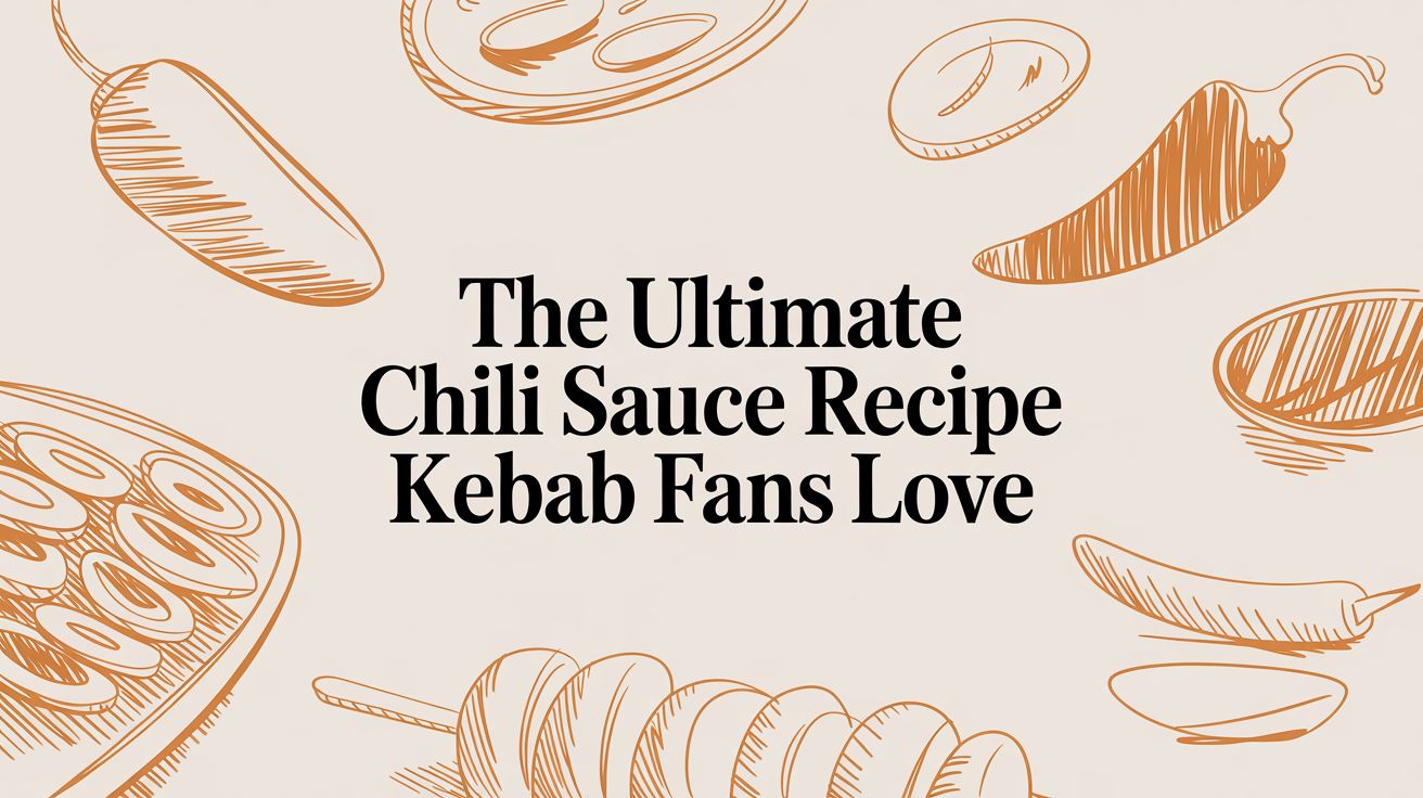 The Ultimate Chili Sauce Recipe Kebab Fans Love
