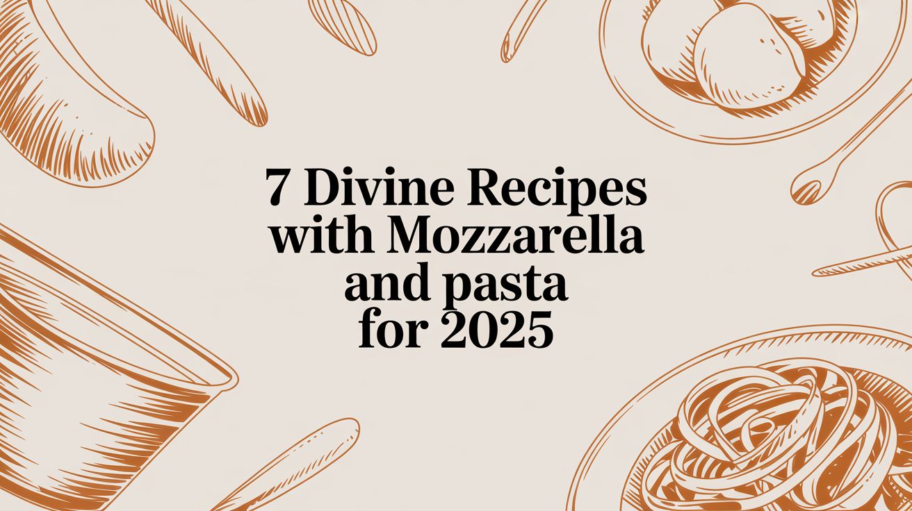 7 Divine Recipes with Mozzarella and Pasta for 2025