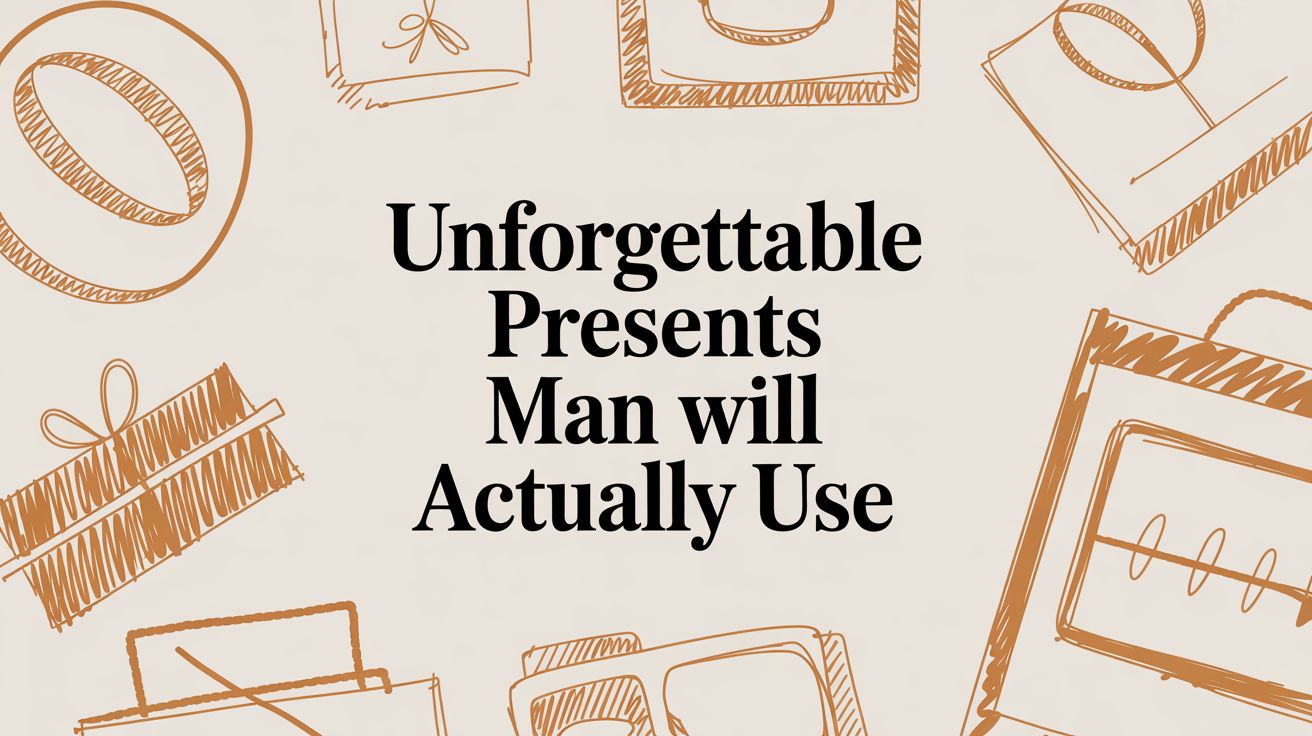 Unforgettable Presents a Man Will Actually Use