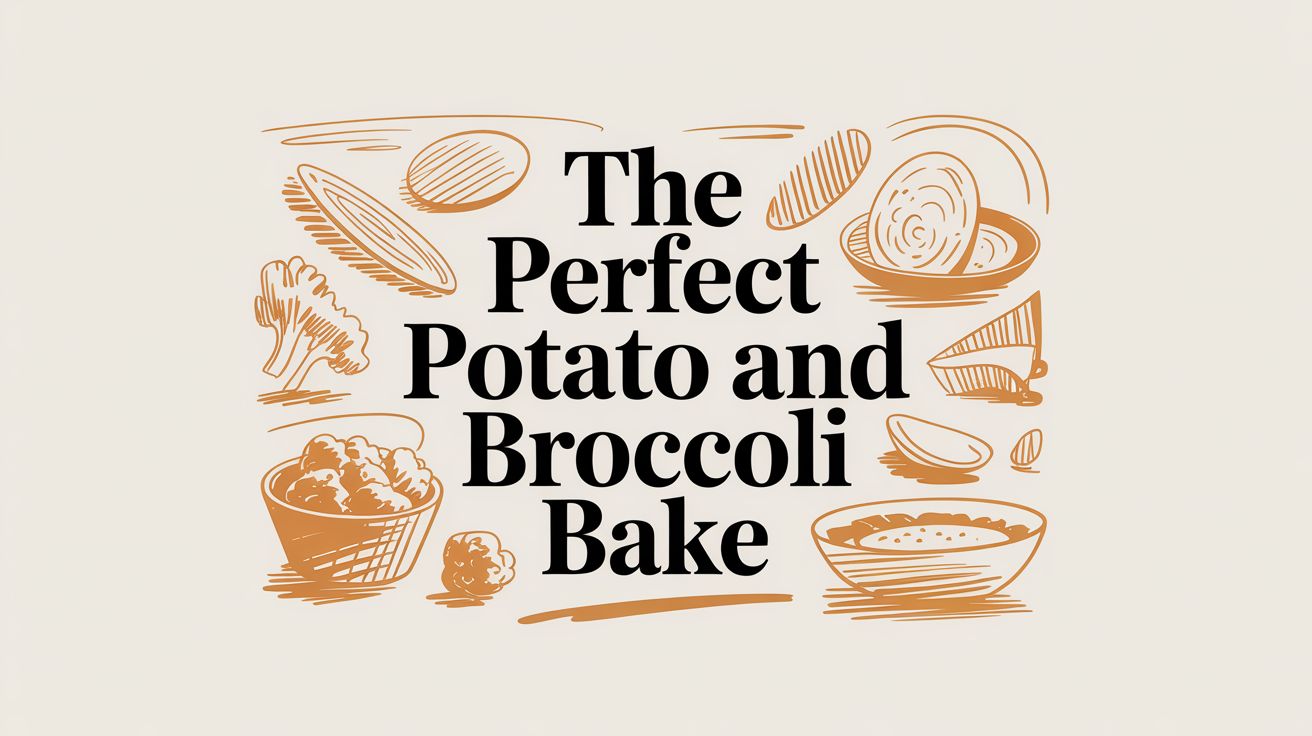 The Perfect Potato and Broccoli Bake
