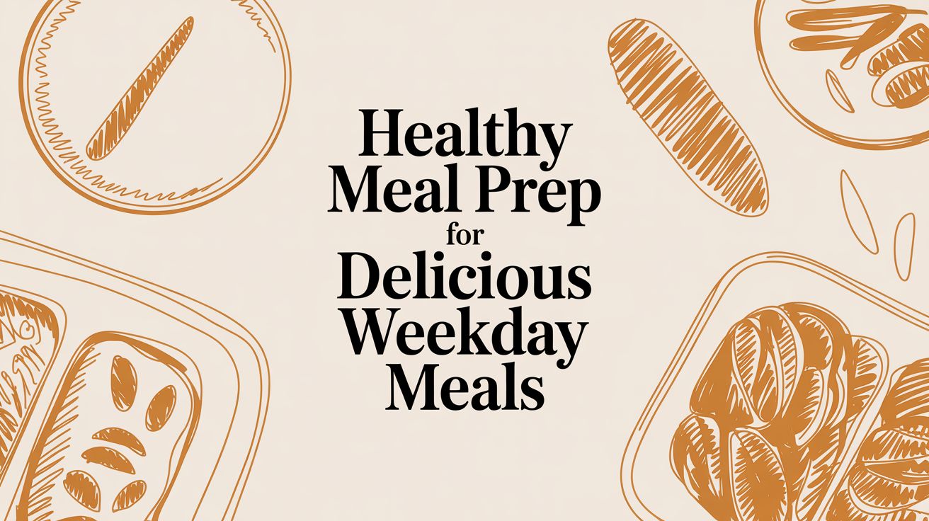 Healthy Meal Prep for Delicious Weekday Meals