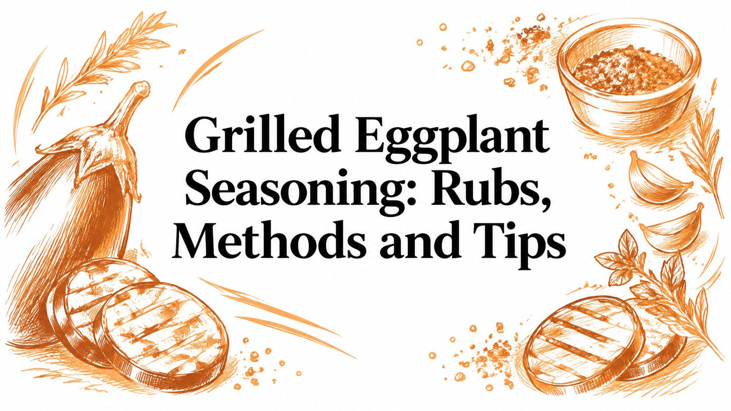 Grilled Eggplant Seasoning: Rubs, Methods and Tips
