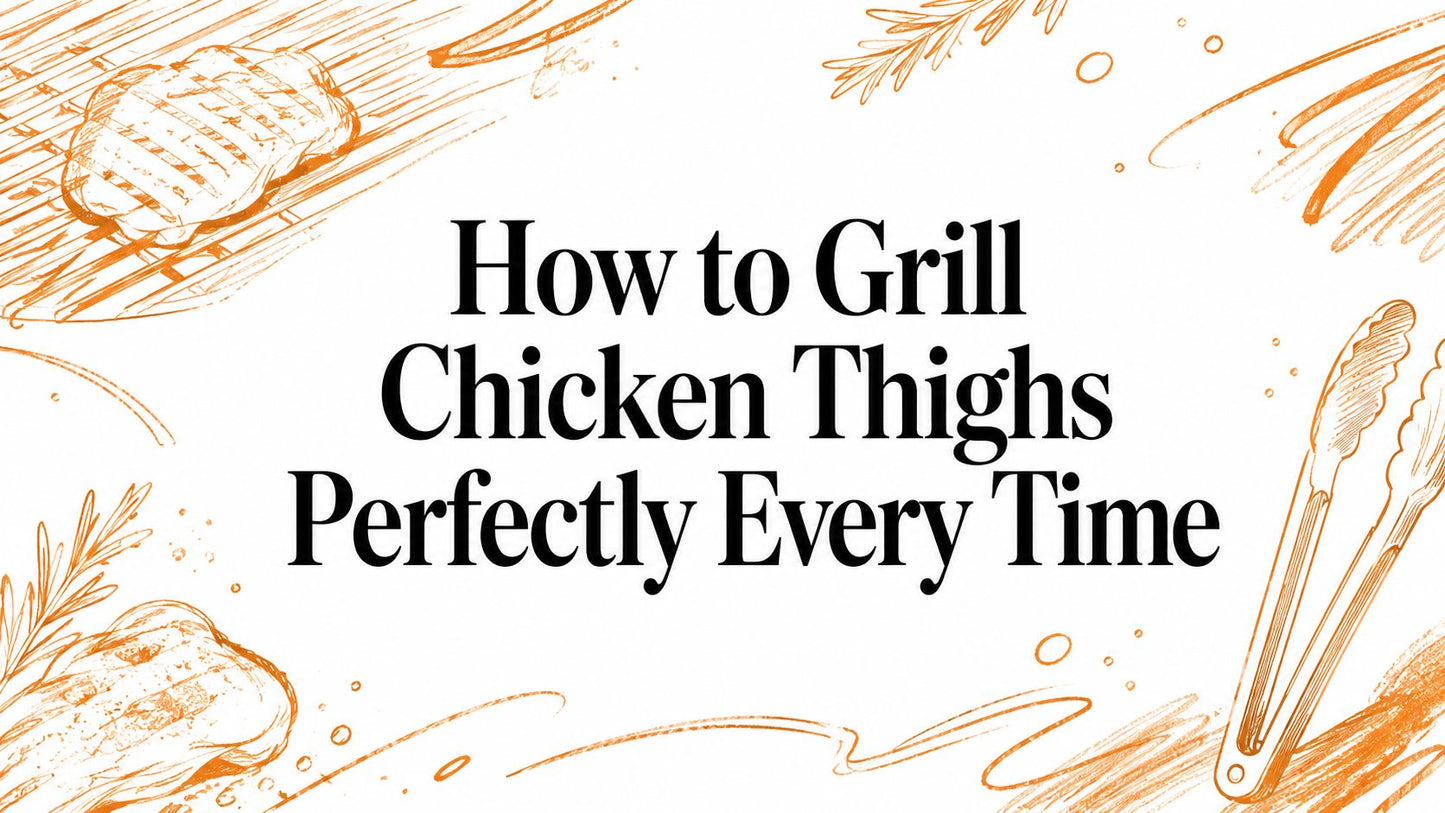 How to Grill Chicken Thighs Perfectly Every Time